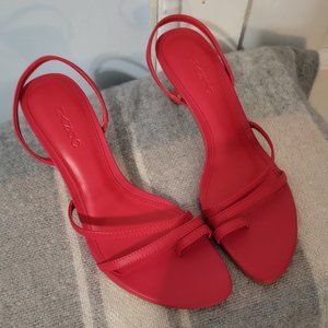 Brand New Mango Red Sandal Size: 7